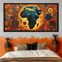 My World Africa Canvas Wall Art