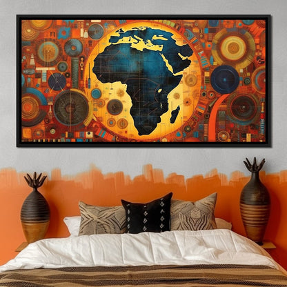 My World Africa Canvas Wall Art