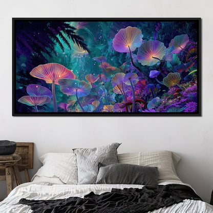 Galactic Faerie Garden Canvas Wall Art