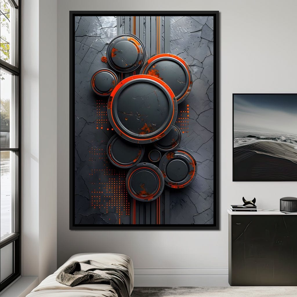 Colorful Modern Art 066 Canvas Wall Art