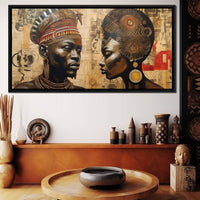 African Portrait Zithembe Canvas Wall Art