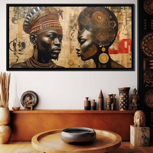African Portrait Zithembe Canvas Wall Art