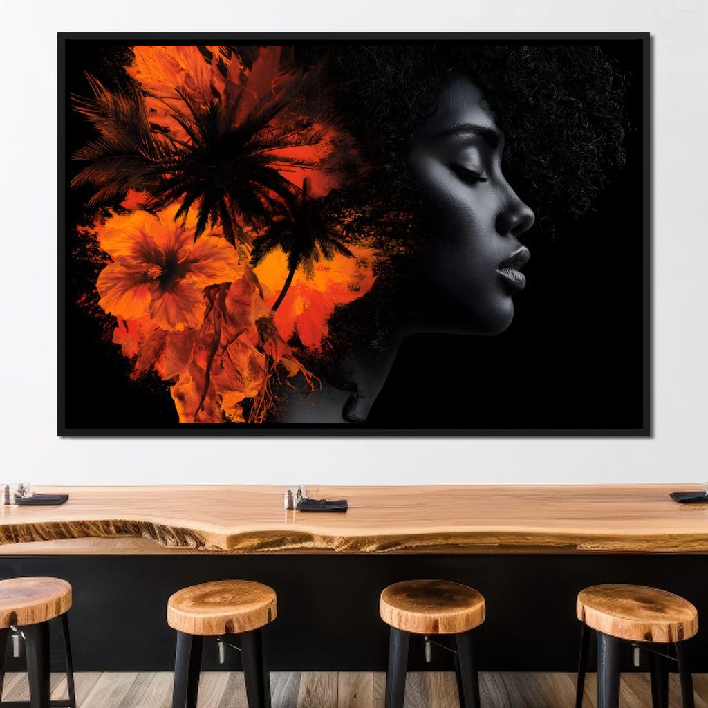 Tropical Soul Internal Radiance Canvas Wall Art