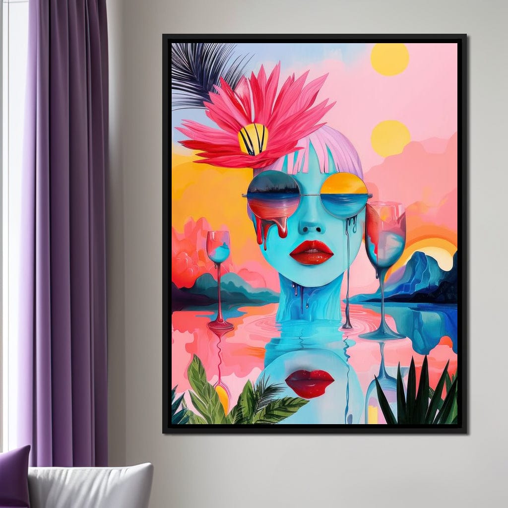 Oasis of Imagination Canvas Wall Art