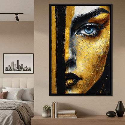 Gilded Truth Of The Soul Canvas Wall Art