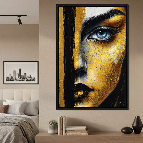 Gilded Truth Of The Soul Canvas Wall Art