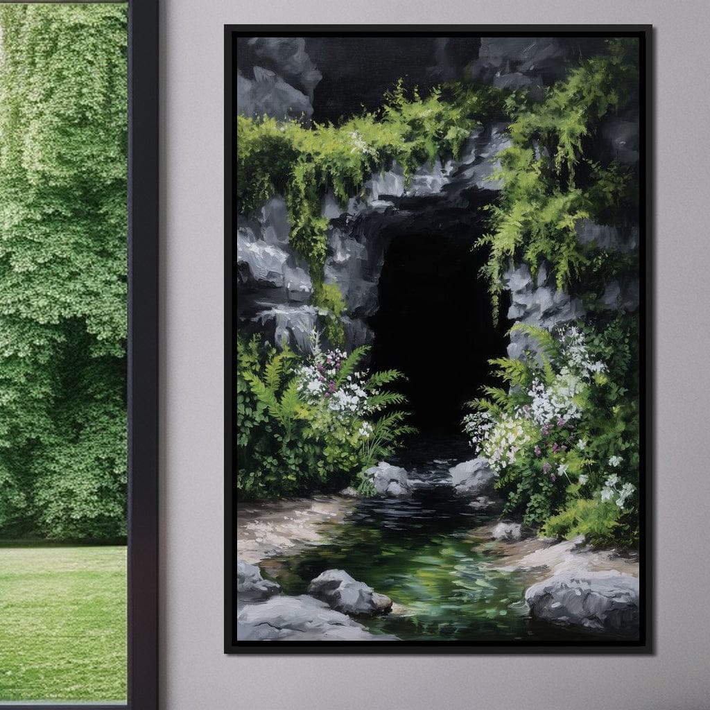 Hidden Grotto Canvas Wall Art
