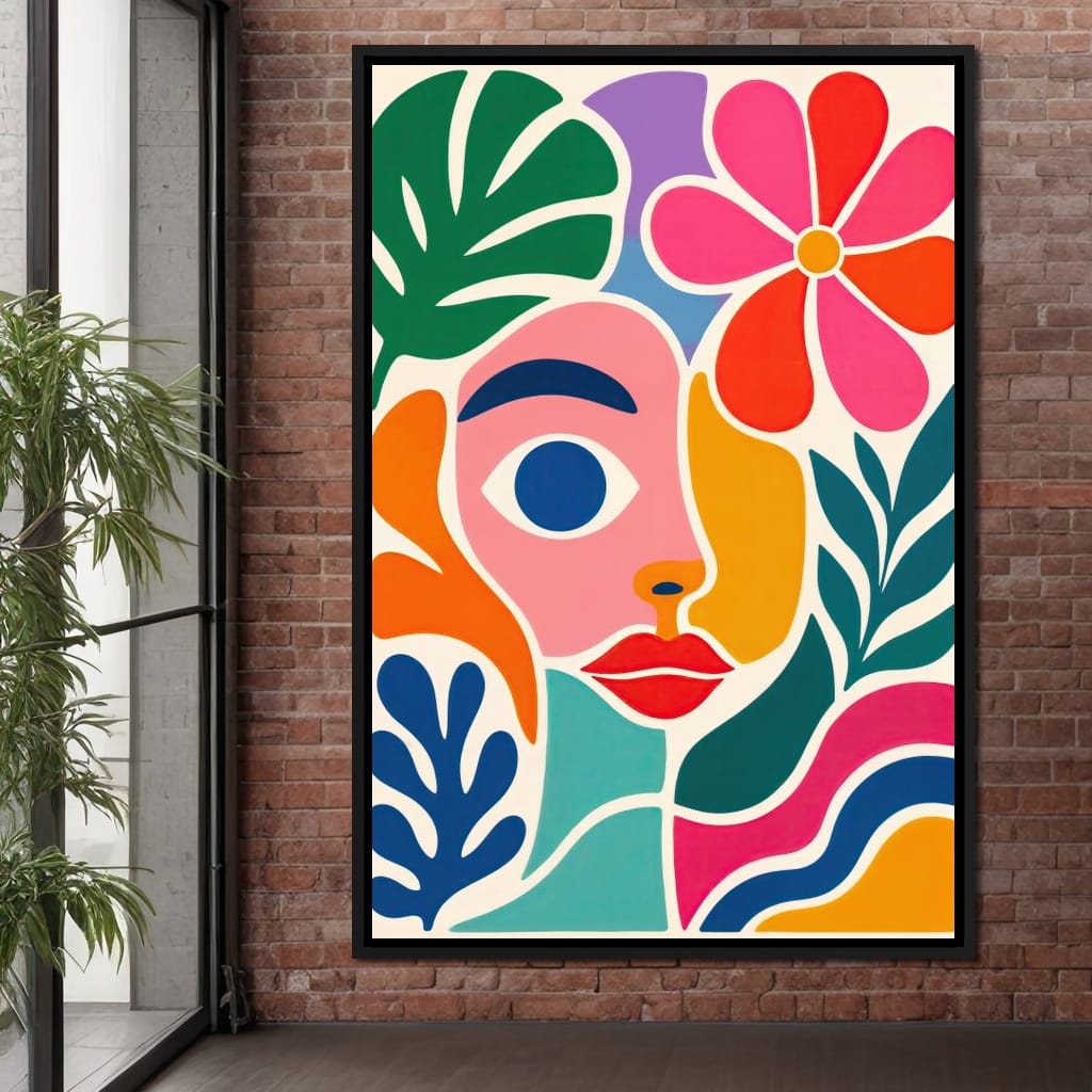 The One Eyed Garden Parade Canvas Wall Art