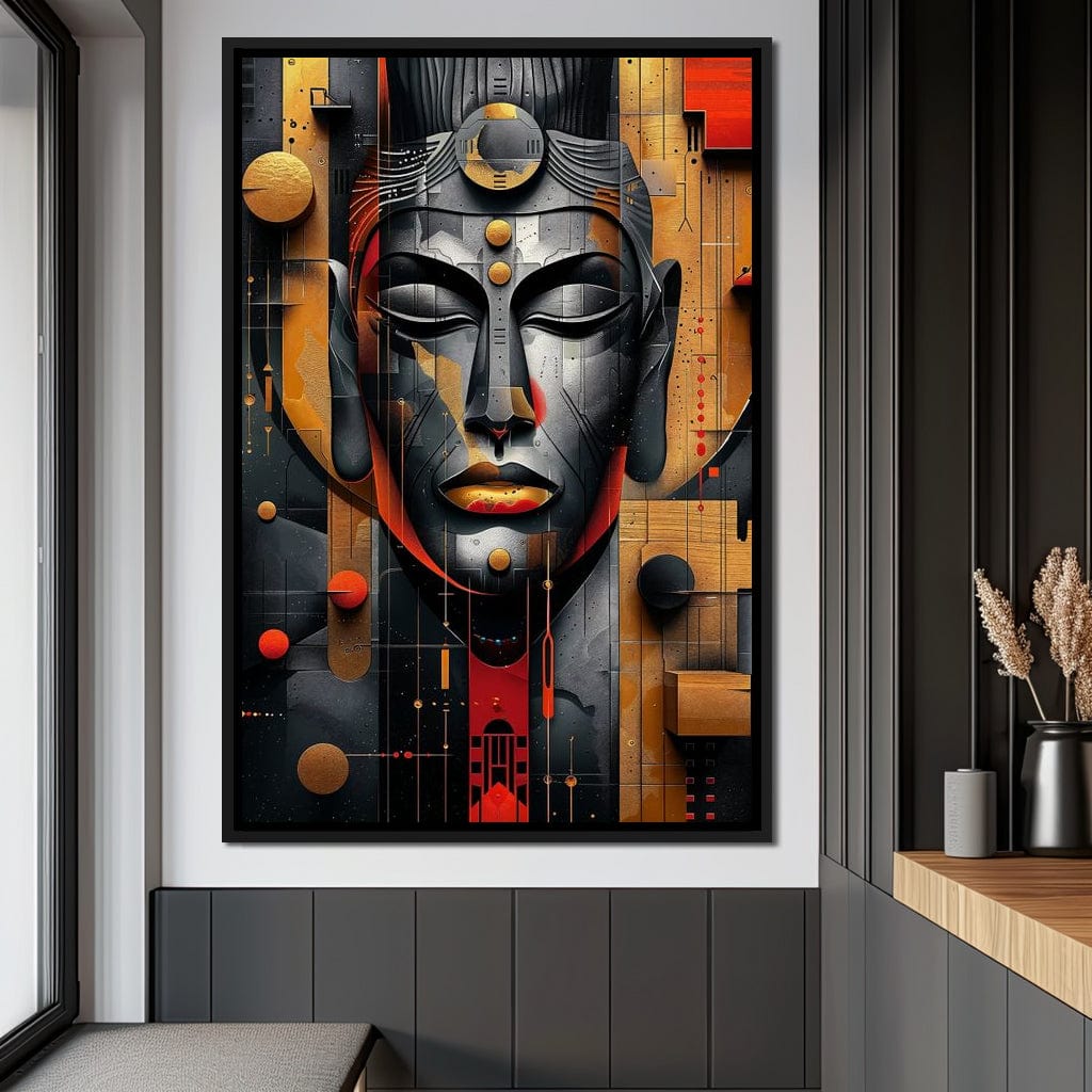 Solar Radiance Geometric Visions Canvas Wall Art