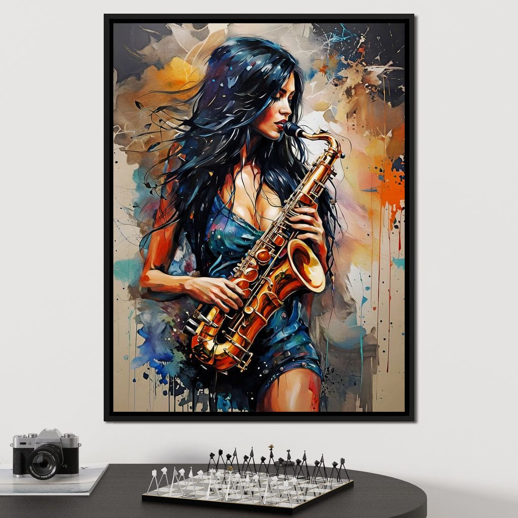 Female Portrait 078 Canvas Wall Art