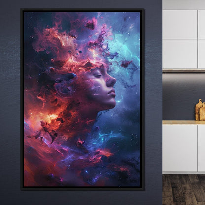 Ethereal Dreamspace Voyage Canvas Wall Art