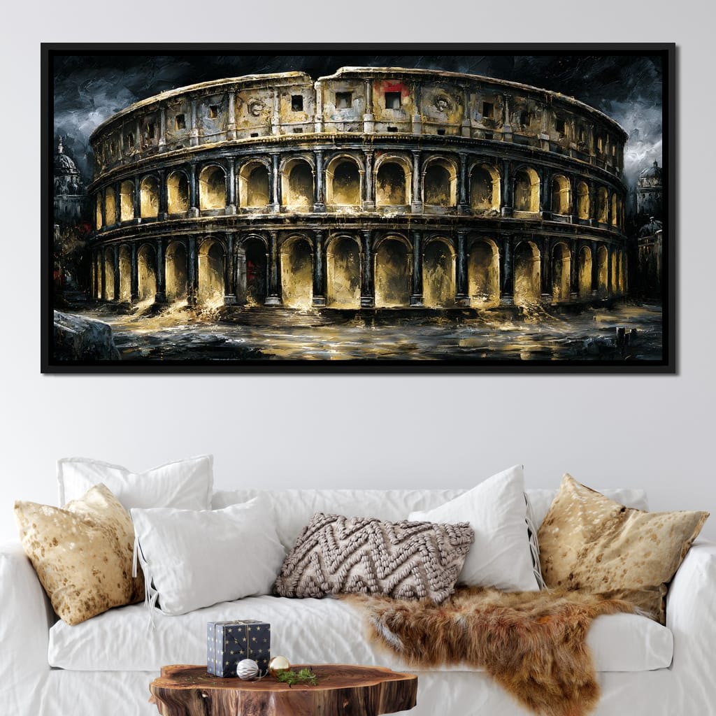 Echoes of an Ancient Empire Canvas Wall Art