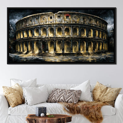 Echoes of an Ancient Empire Canvas Wall Art
