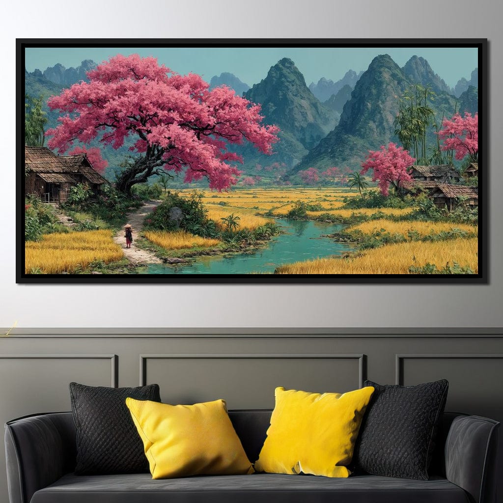 The Tranquil Path Canvas Wall Art