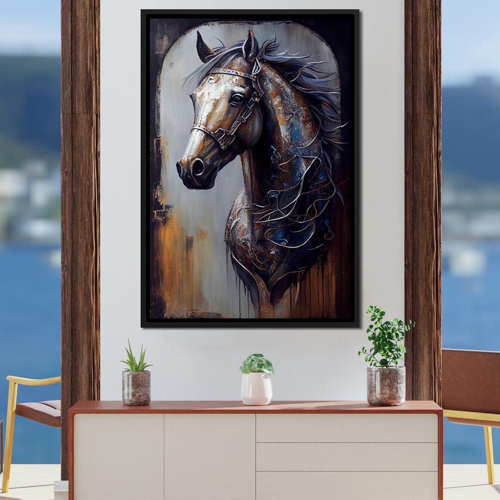 Soulful Steed Canvas Wall Art