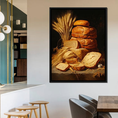 Feast of Wood and Bread Canvas Wall Art