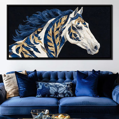 Majestic Equine Splendor Canvas Wall Art