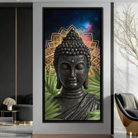 Tranquil Buddha Nightfall Canvas Wall Art