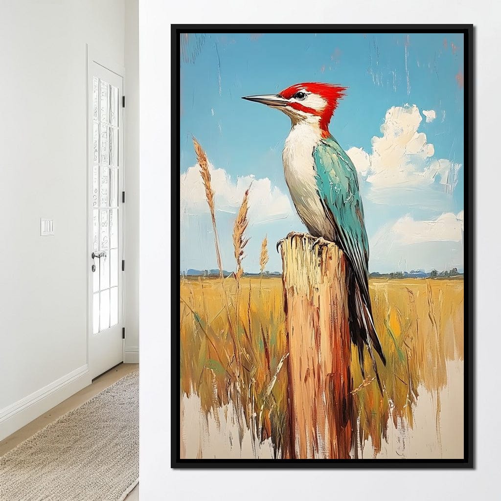 Vivid Meadow Sentinel Canvas Wall Art