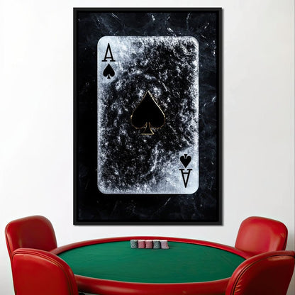 Ace of Shadows Canvas Wall Art