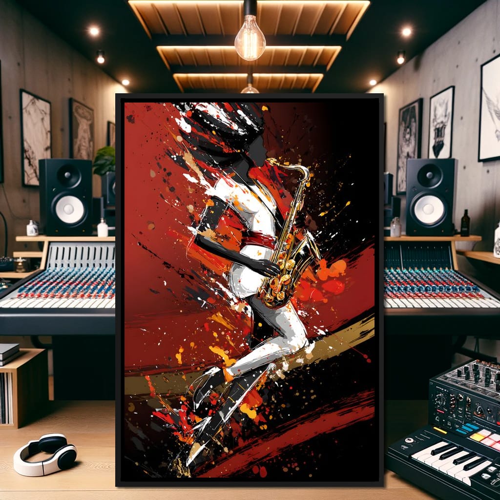 Rhythmic Pulse Of The Night Canvas Wall Art