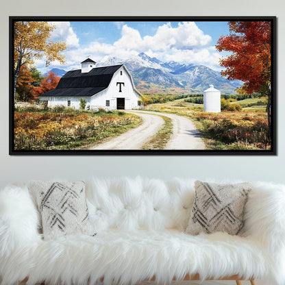 Pathway to Country Bliss Canvas Wall Art