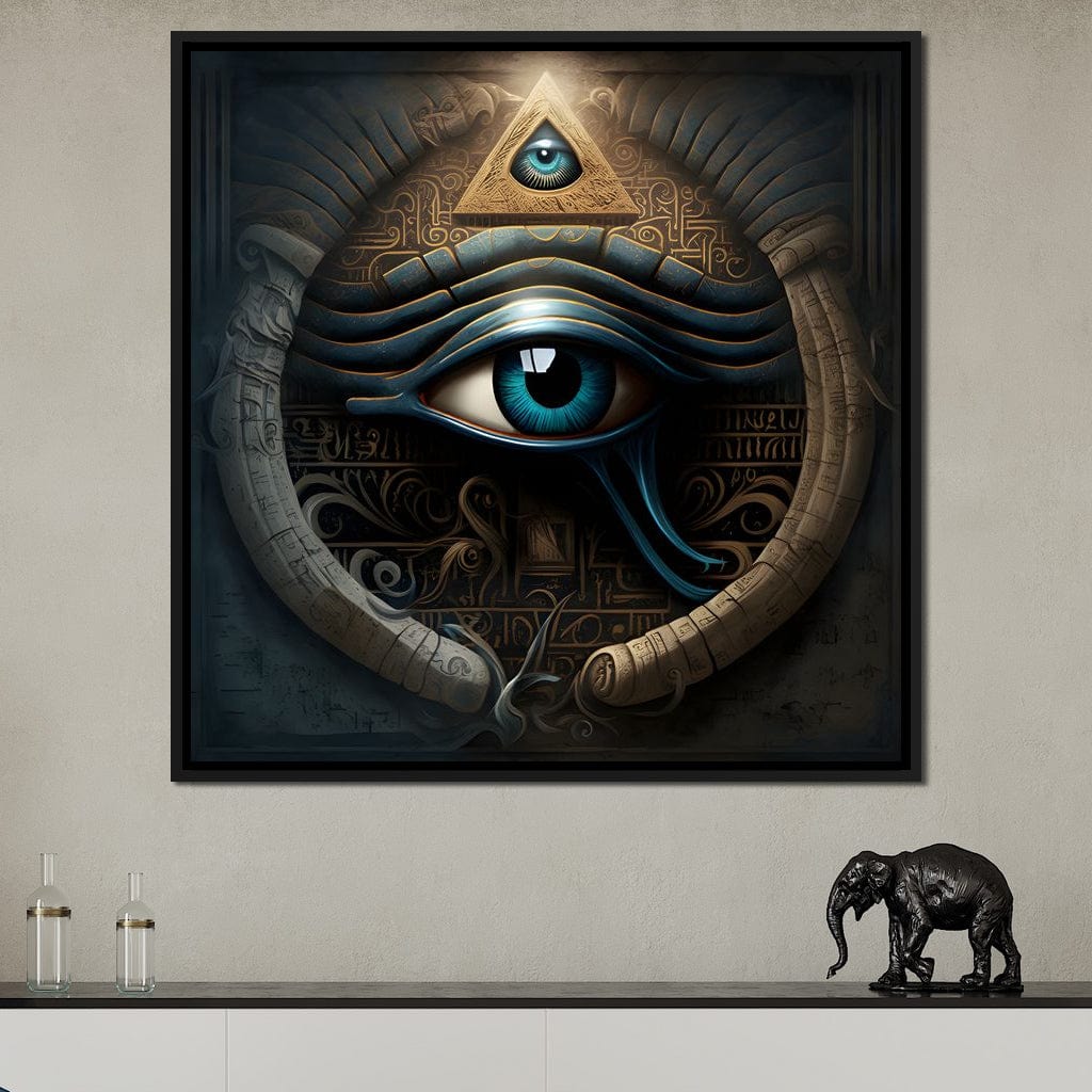 Eye Of Horus Canvas Wall Art
