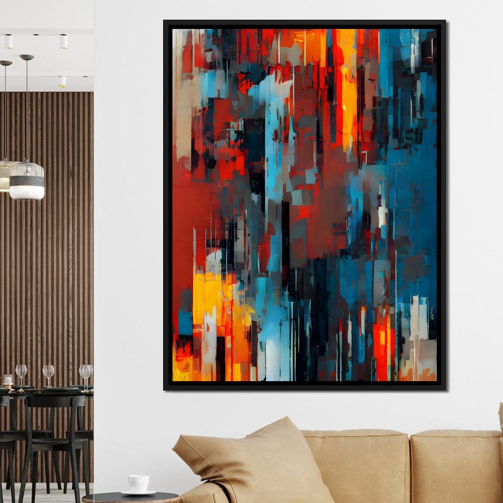 Glimpse into the Cosmos Canvas Wall Art