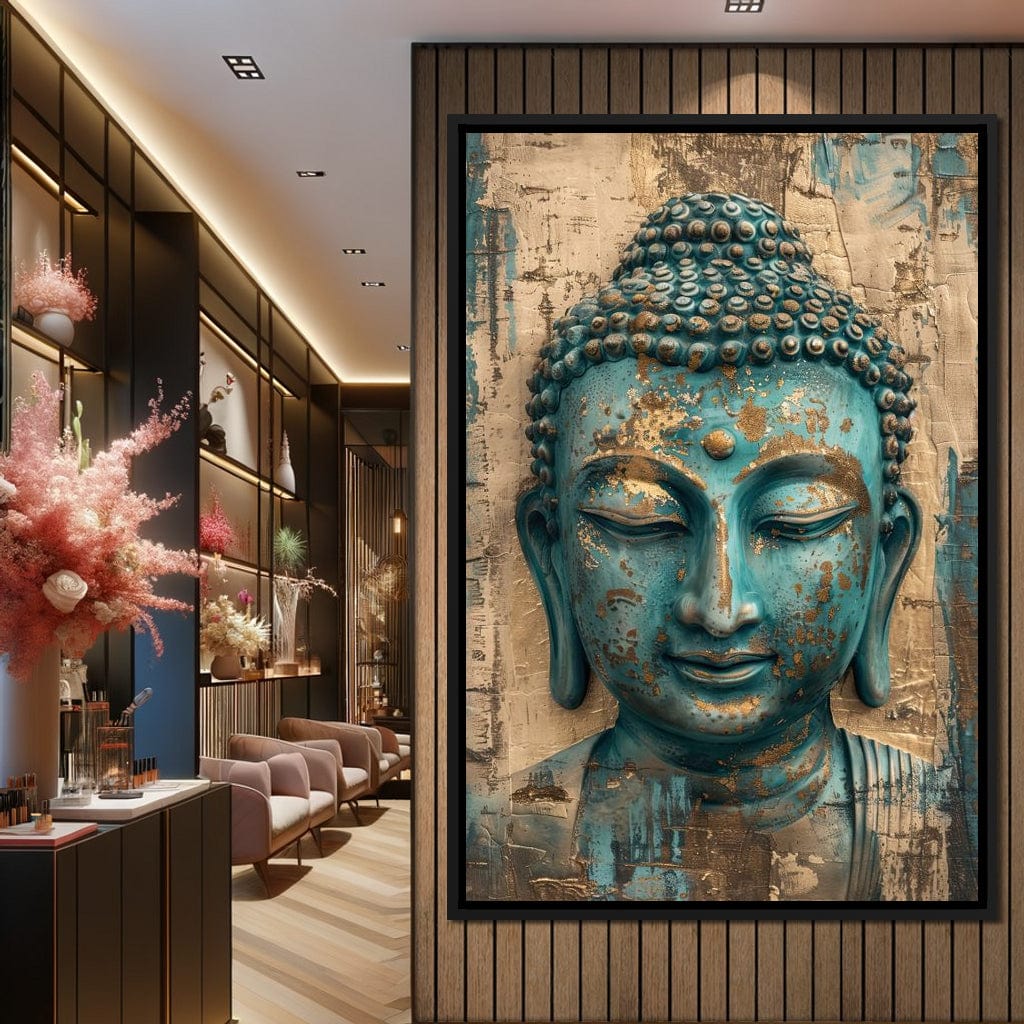 Meditative Harmony Tranquility Canvas Wall Art