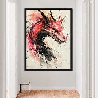 Vibrant Mythical Serenade Canvas Wall Art
