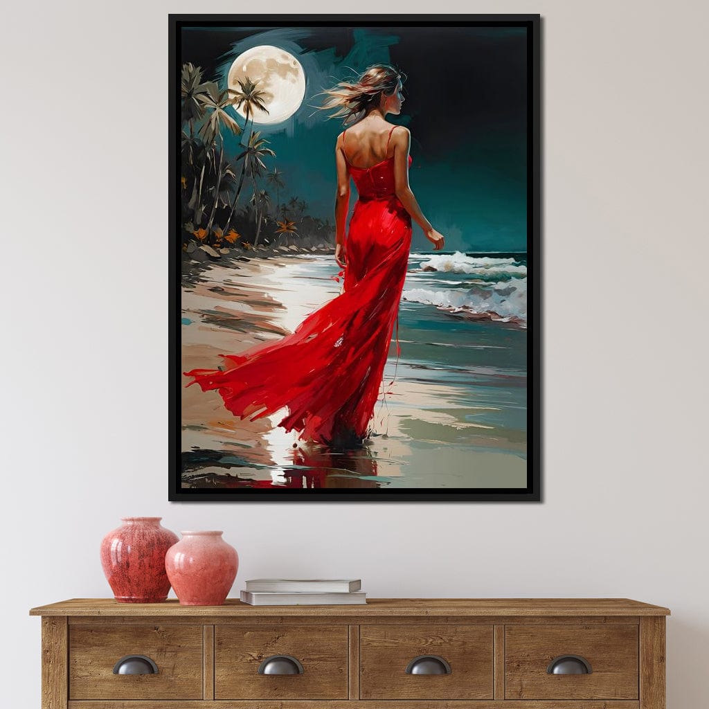 Female Portrait 062 Canvas Wall Art