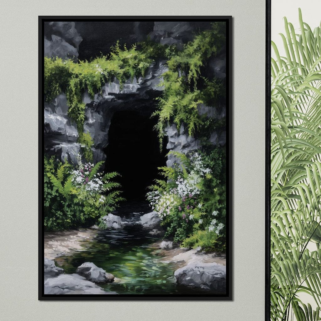 Hidden Grotto Canvas Wall Art