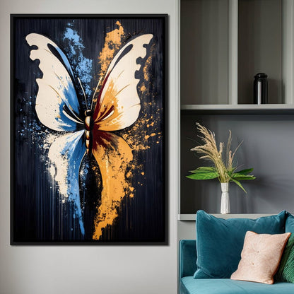 Butterfly Dance Canvas Wall Art