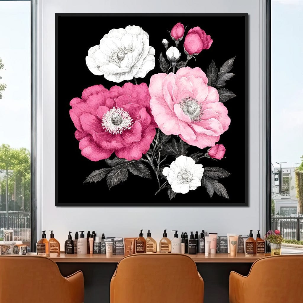 Blossoms of Enchantment Canvas Wall Art