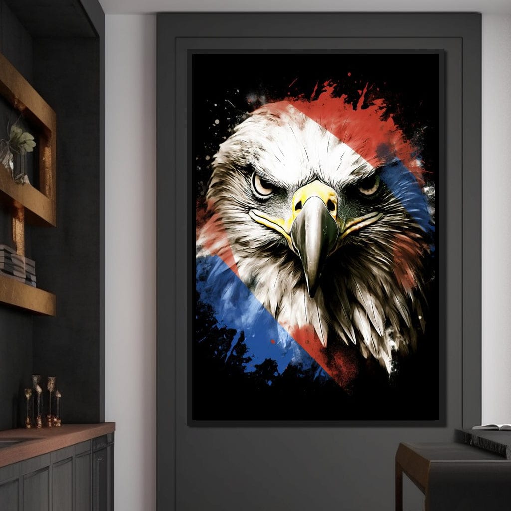 Eagle Eye of the Philippines Canvas Wall Art