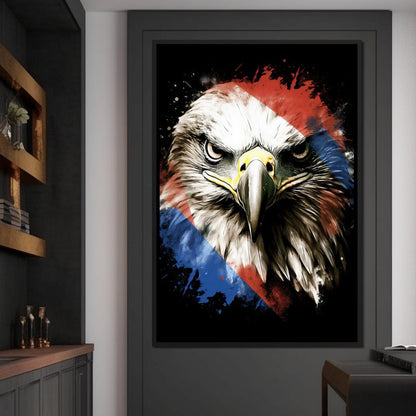Eagle Eye of the Philippines Canvas Wall Art