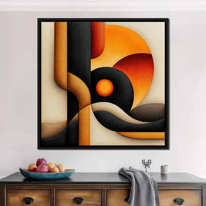 Abstract Dusk Canvas Wall Art