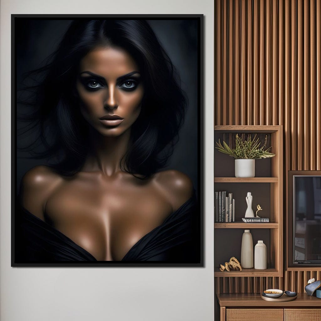 Female Portrait 199 Canvas Wall Art