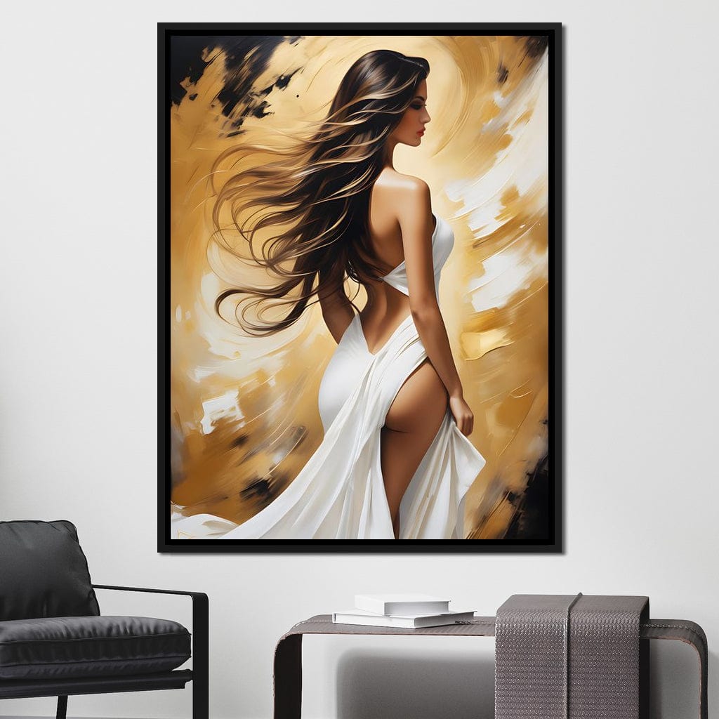 Female Portrait 202 Canvas Wall Art
