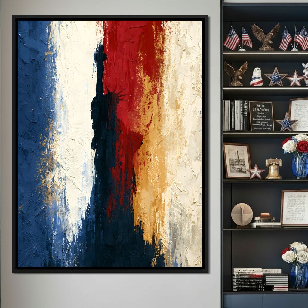Legacy Of The Rising Liberty Canvas Wall Art