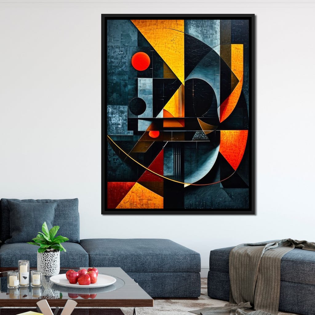 Colorful Modern Art 045 Canvas Wall Art