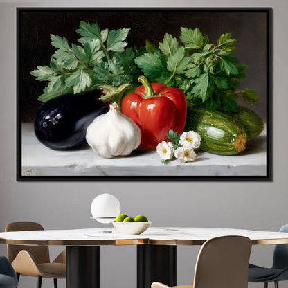 Garden Harvest Canvas Wall Art