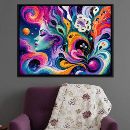 Cosmic Daydream Canvas Wall Art