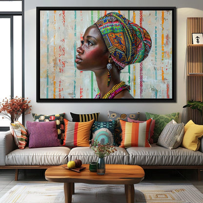 Vibrant Cultural Essence Canvas Wall Art