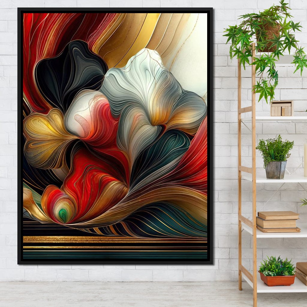 Flow Canvas Wall Art