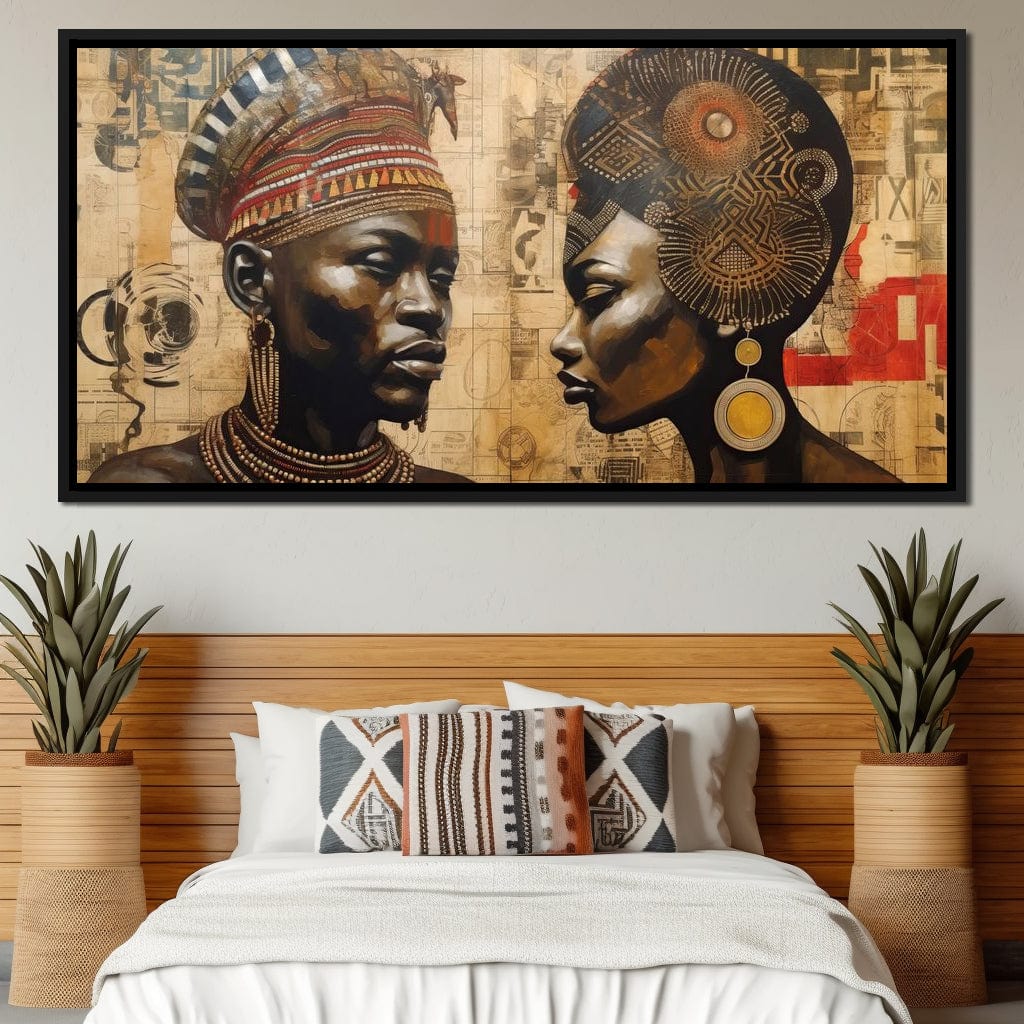 African Portrait Zithembe Canvas Wall Art