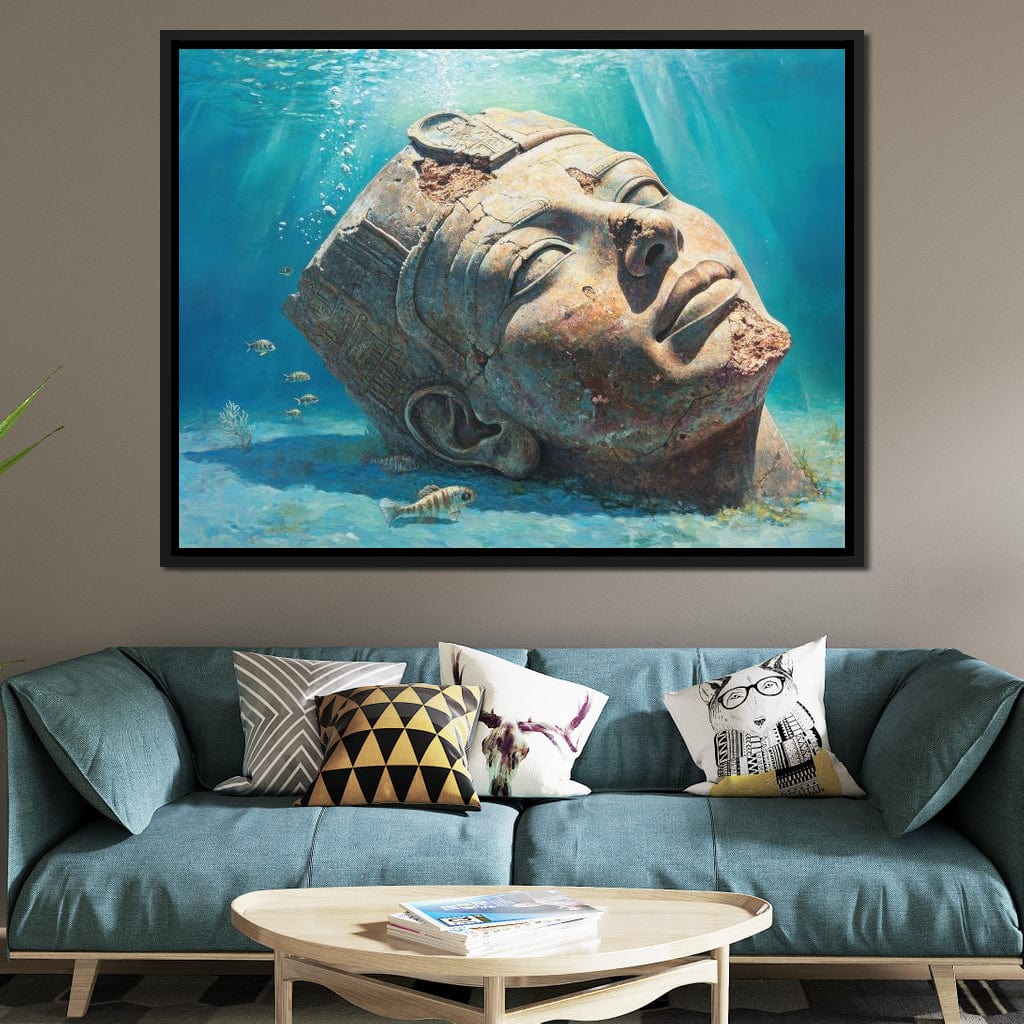 Oceanic Titan Tranquility Canvas Wall Art
