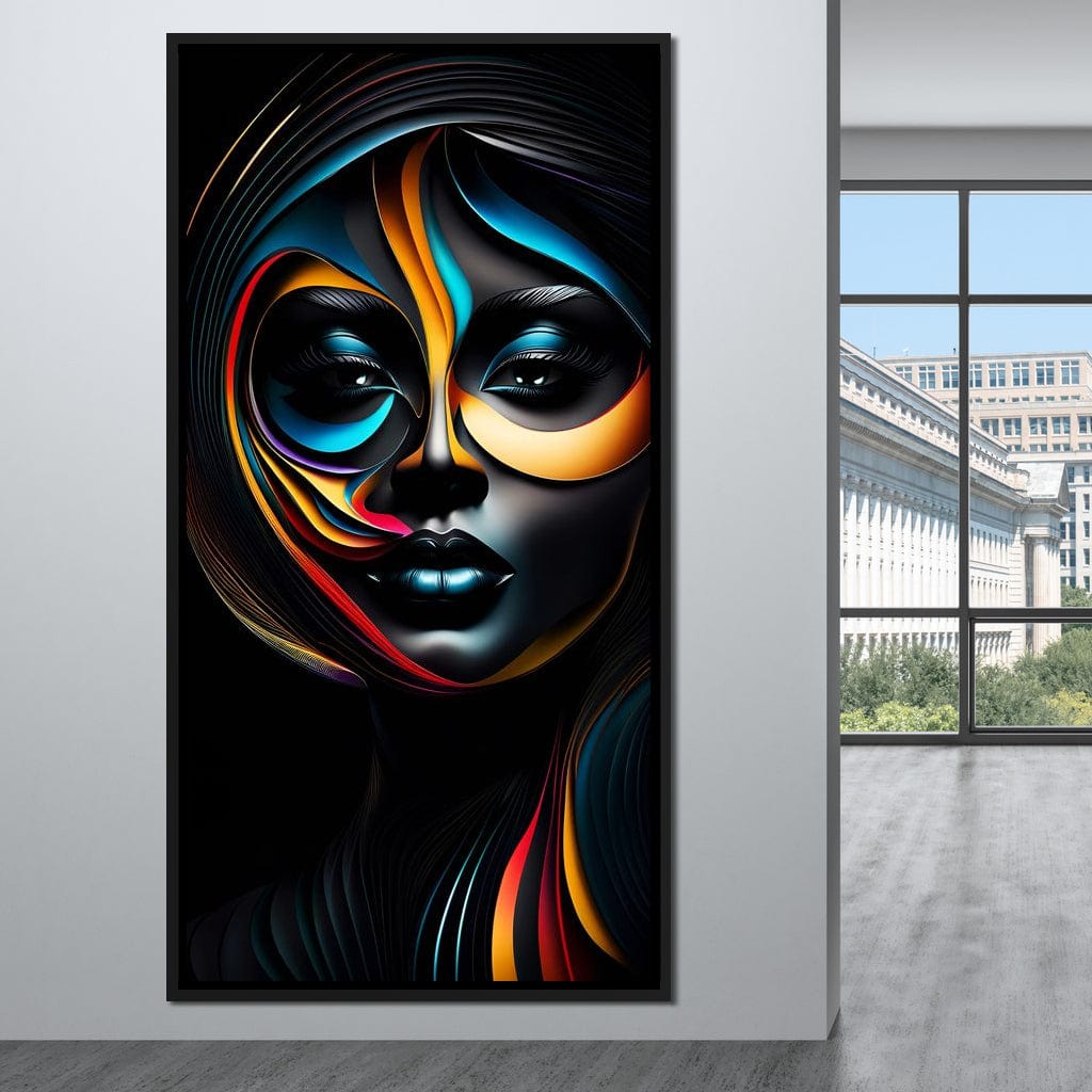 Female Portrait 085 Canvas Wall Art