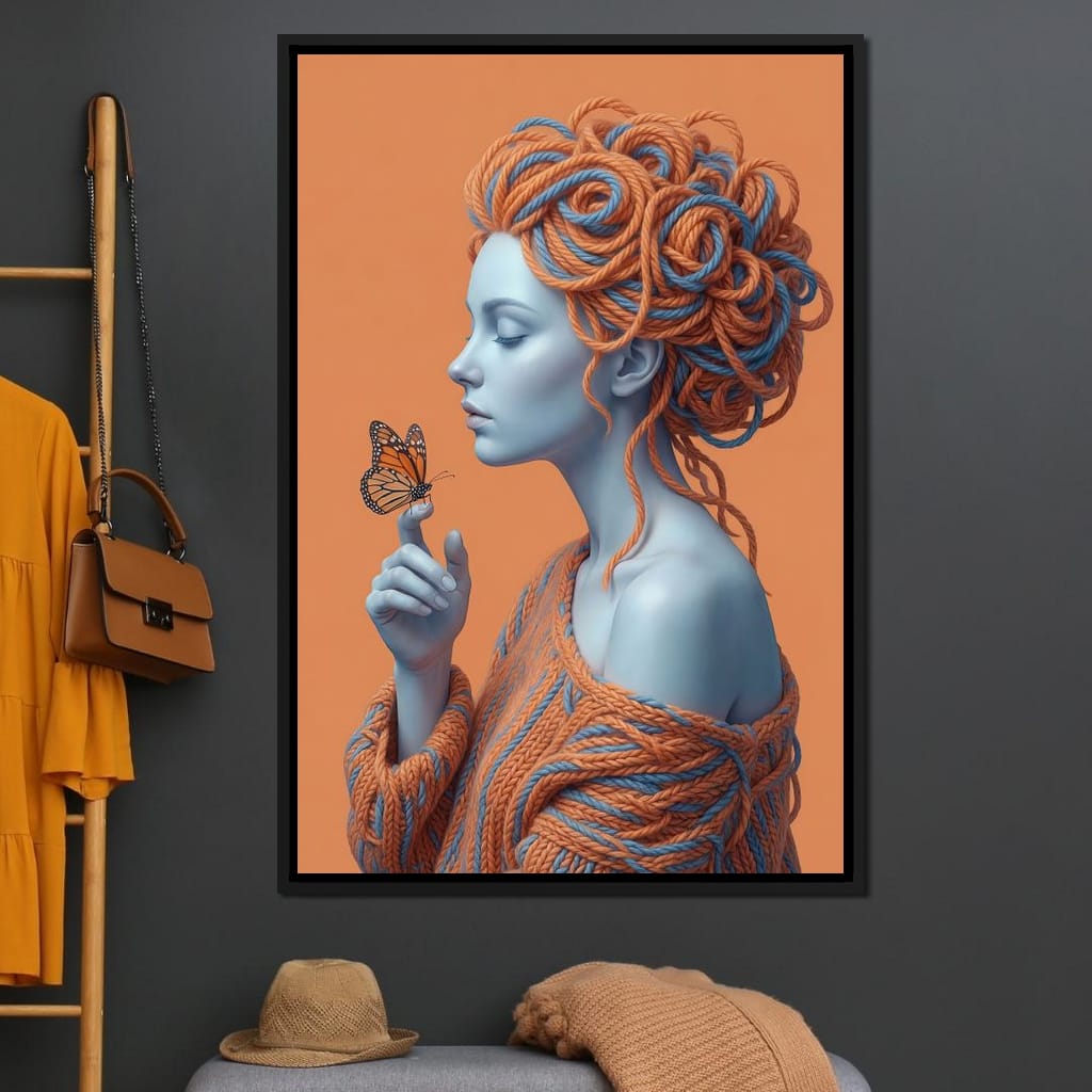 Holding a Quiet Miracle Canvas Wall Art