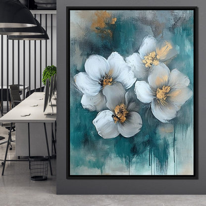 Floral Symphony Harmony Canvas Wall Art